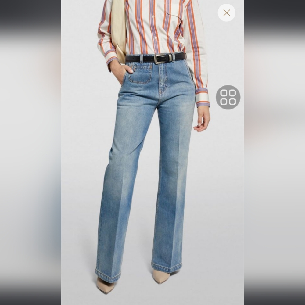 Victoria Beckham Faye Denim Jeans